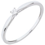 Solitairs Ring Riet - 0.04 karaat