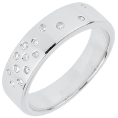 Alliance Nuit Étoilée - or blanc 18 carats