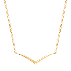 Aelys Necklace – 9ct Yellow Gold