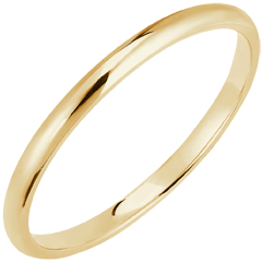 Alliance Essentielle or jaune 9 carats 1,5mm