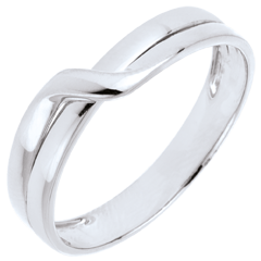 Eden Passion Wedding Ring - White gold