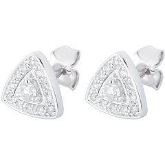 AP1510 - White Gold and Diamond Premier Earrings