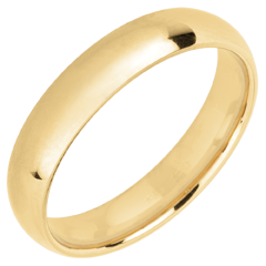 « L'Atelier » Nº20012 - Trauring 4 mm Gelbgold poliert 750/-(18Kt) - Standard