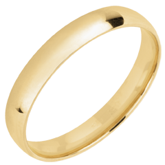 « L'Atelier » Nº20323 - Alliance 3 mm Or jaune poli 18 carats - Fin