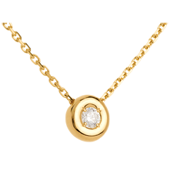 Collier Calice or jaune 18 carats