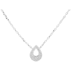 Collier Fraîcheur - Pira - or blanc 18 carats