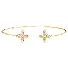 Eclosion nº 4 - Bracelet jonc Or jaune 375 ‰ (9 carats)