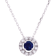 Clévia Sapphire Necklace - 18 carats
