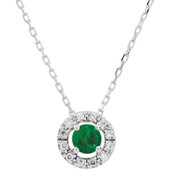 Clévia Emerald Necklace - 18 carats
