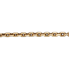 Fine Yellow Gold 38cm Rolo Chain