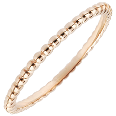 Ring Salty Flower - rose gold - 18 carat