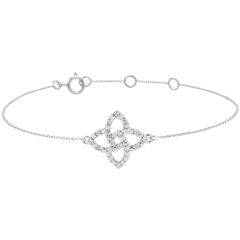 White Gold Diamond Bracelet - Prisma Star