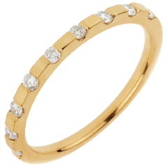 Alliance Oriane - or jaune 18 carats