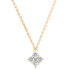 Collana Freschezza - Dina - oro giallo 18 carati e diamanti