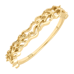 Anillo Aurelie – Oro amarillo de 9 quilates