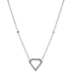 Ketting Overvloed - Diamantra - goud 9 karaat en diamanten