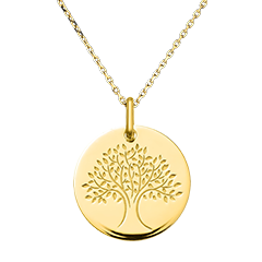 Médaille de Croissance Éternelle – Or Jaune 18 carats