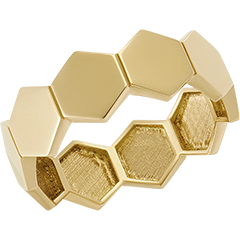 Men's Revelation Ring - 18-carat yellow gold.