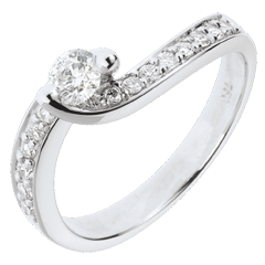 Engagement Ring Destiny - Summer Solstice - diamond 0.49 carats- 18 carats