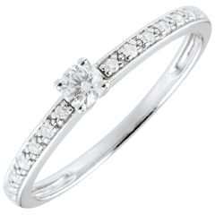 Boreal Solitaire Ring