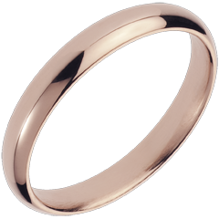 Wedding Ring Pink gold - 18 carat