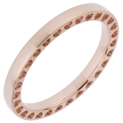 Alliance Dans Mon Coeur - or rose 18 carats