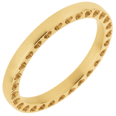 Wedding Ring In my Heart - Yellow gold