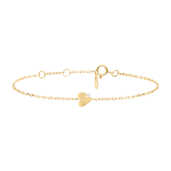 Pulsera Céania – Oro amarillo de 9 quilates y diamante sintético