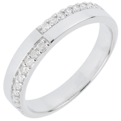 Alliance Bel Équilibre - or blanc 18 carats