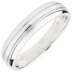 Wedding Ring Cronos - White gold