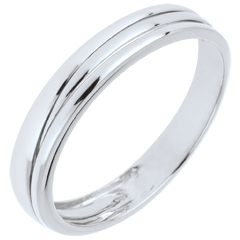 Alliance Triya or blanc 18 carats