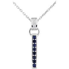 Hanger Shalima - 9 karaat witgoud