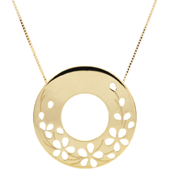 Collier Ein Hauch von Frühling - Gelbgold