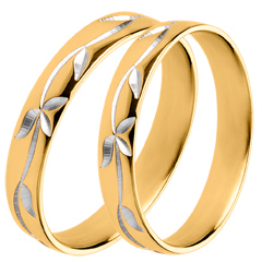 Wedding rings Duo d'alliances Freshness Wedding rings Duo d'alliances Freshness