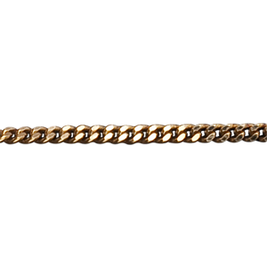 Yellow Gold 40cm Gourmette Chain