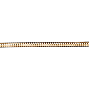 Lanţ Şarpe aur galben de 18K - 40 cm