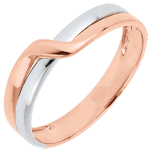 Eden Passion Wedding Ring - Pink gold