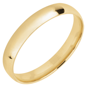 « L'Atelier » Nº20323 - Alliance 3 mm Or jaune poli 18 carats - Fin