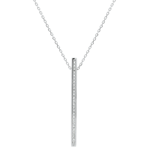 Necklace Constellation - Astral - white gold and diamonds - 9 carats