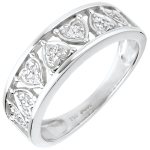 Ring Destiny - Clothilde - white gold