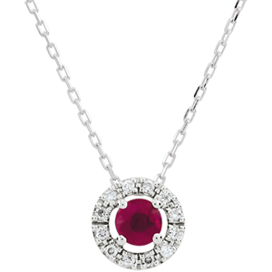 Clévia Ruby Necklace - 18 carats