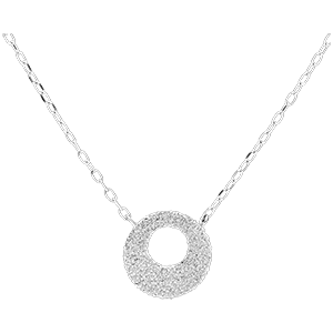 Freshness Necklace - Circulus - 9 carat white gold