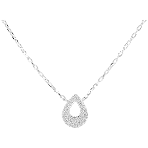 Freshness Necklace - Pira - 9 carat white gold