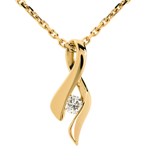 PendantPrecious Nest Diamond - Infinity - yellow gold - 