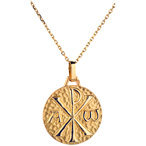 Chrism Medal - 18mm - 9 carats