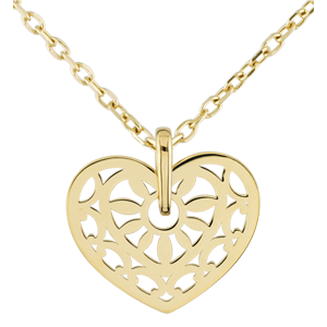 Heart-shaped Love Charm Pendant