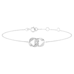 Regard d’Orient Bracelet - Lia - 9 carat white gold and diamonds 