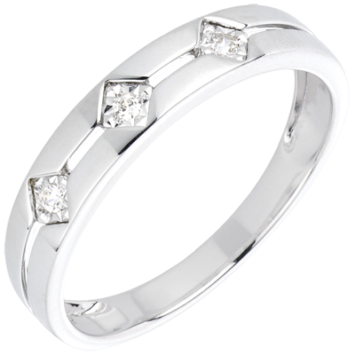 bague or blanc losange bague or blanc losange