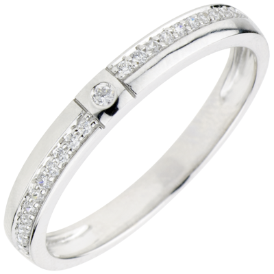 Anillo de matrimonio - Oro - Diamante - C1790