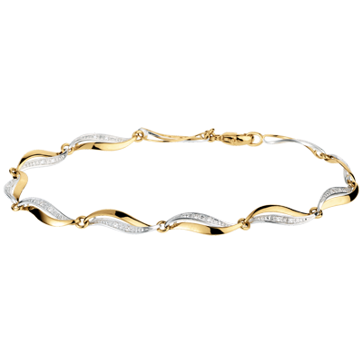Bracciale alla moda 585 Oro 14 Kt oro giallo valore 550, Gioielli Bracciali Bracciali intessuti e intrecciati Braccialetti dellamicizia 